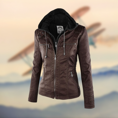 Cynthia - Handmade Italian leather jacket