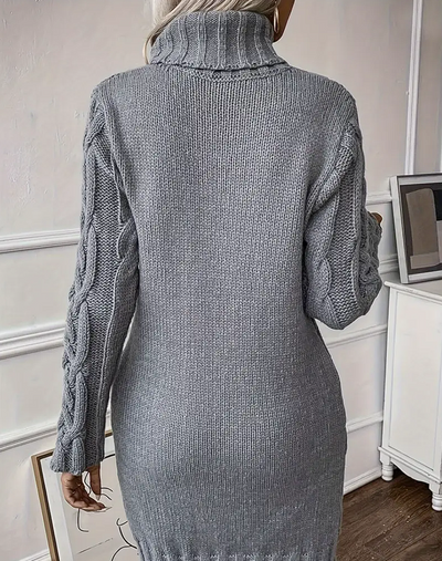 Lydia - Elegant Knitted Winter Dress