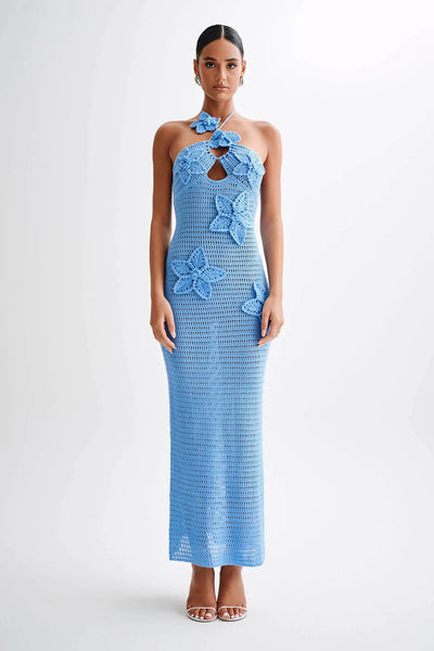 MELODY MAXI DRESS - BLUE