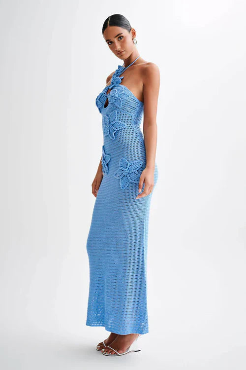 MELODY MAXI DRESS - BLUE