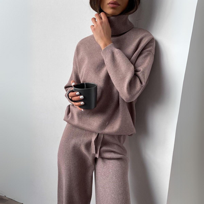 Grace - Luxe Turtleneck Co-Ord Set